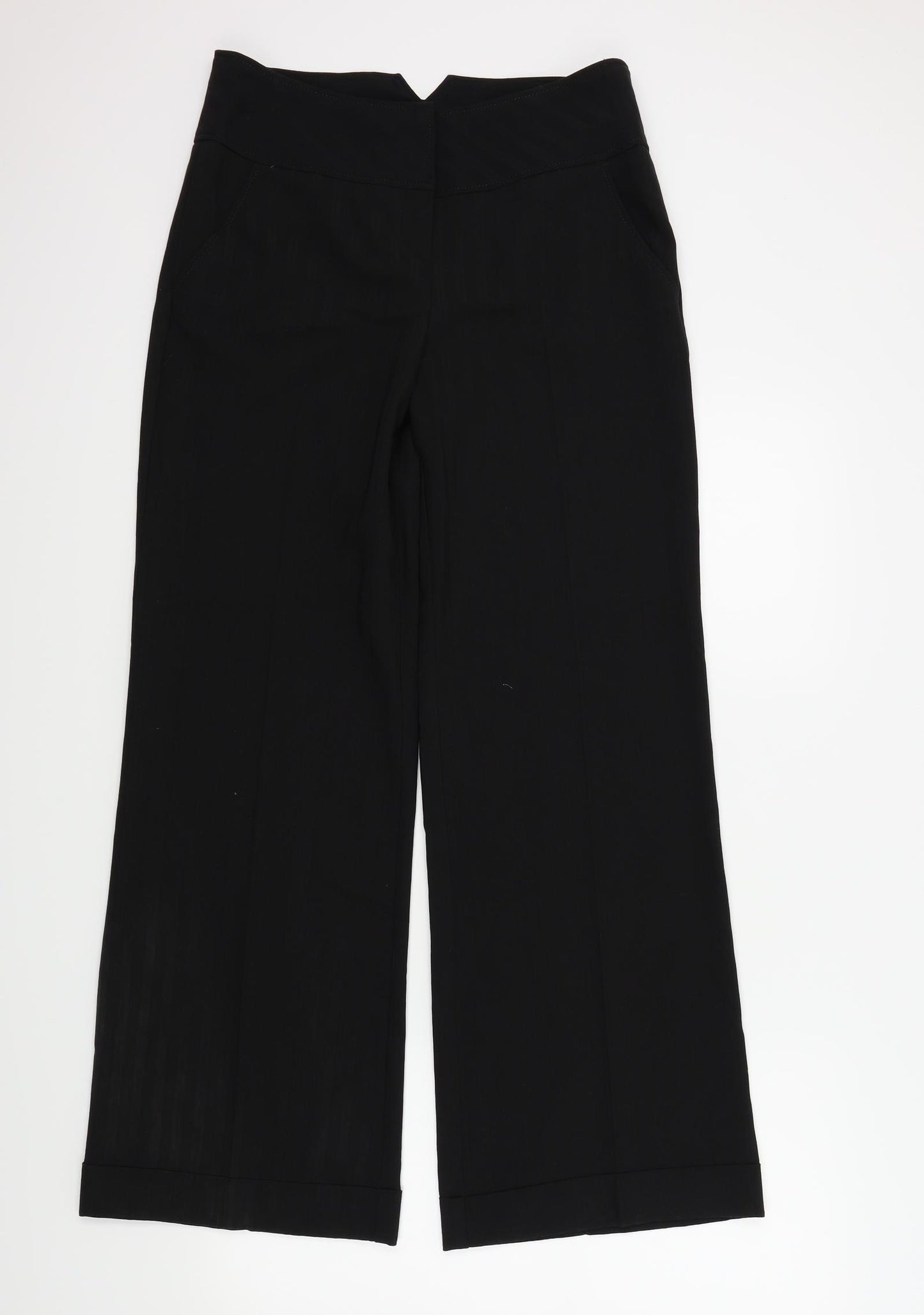 EVIE Womens Black Striped  Trousers  Size 36 in L30 in