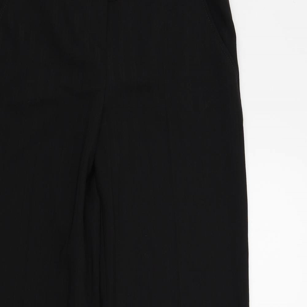 EVIE Womens Black Striped  Trousers  Size 36 in L30 in