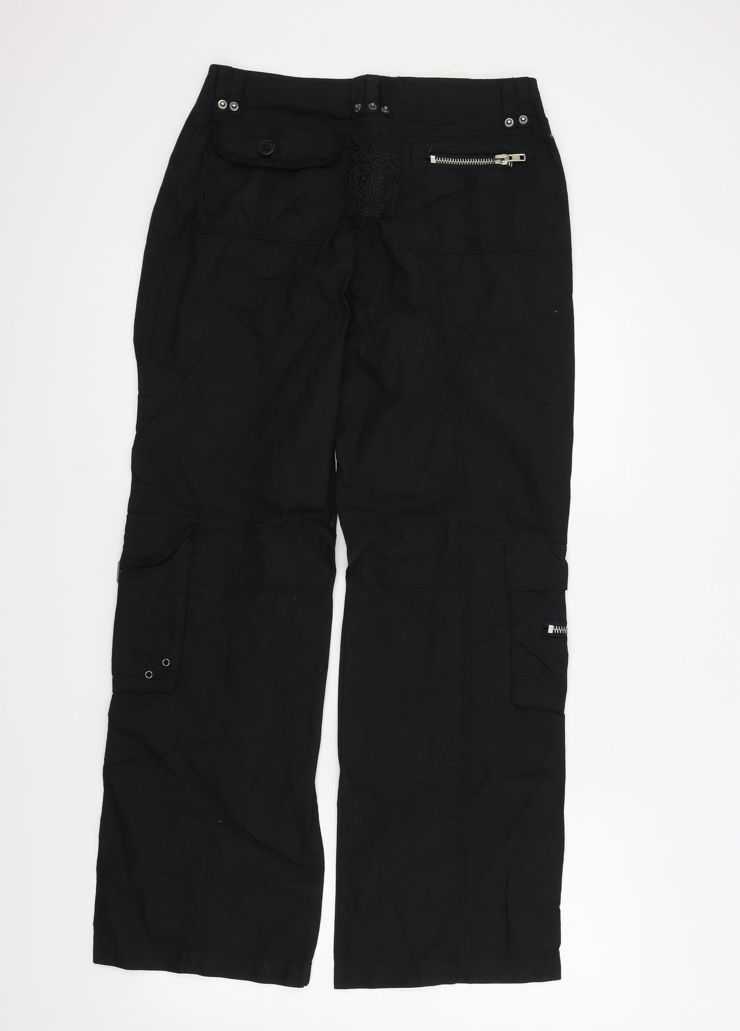 NEWLOOK Womens Black   Trousers  Size 10 L31 in