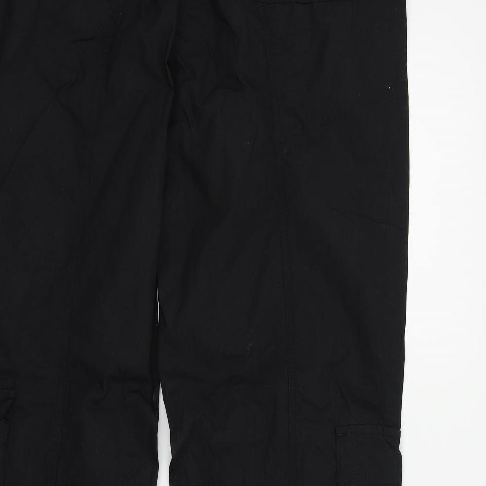 NEWLOOK Womens Black   Trousers  Size 10 L31 in