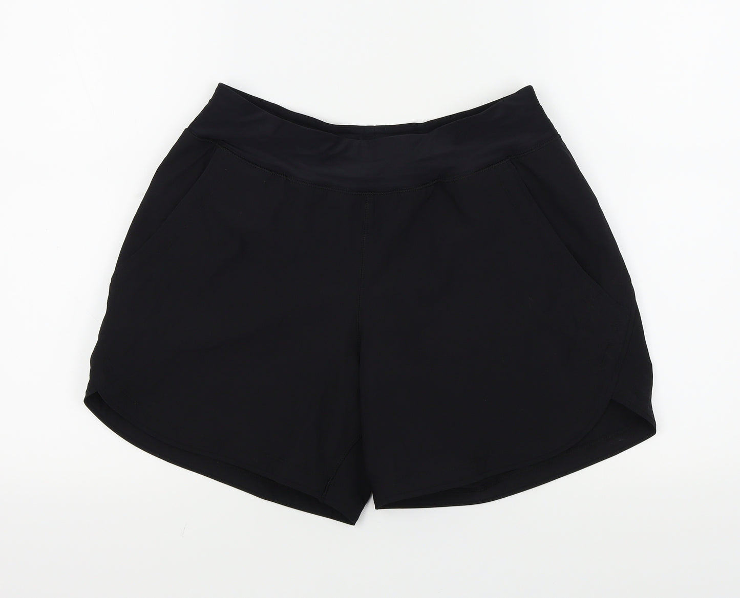 LANDSEND Womens Black   Bermuda Shorts Size 8