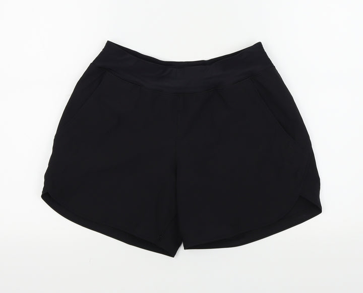 LANDSEND Womens Black   Bermuda Shorts Size 8