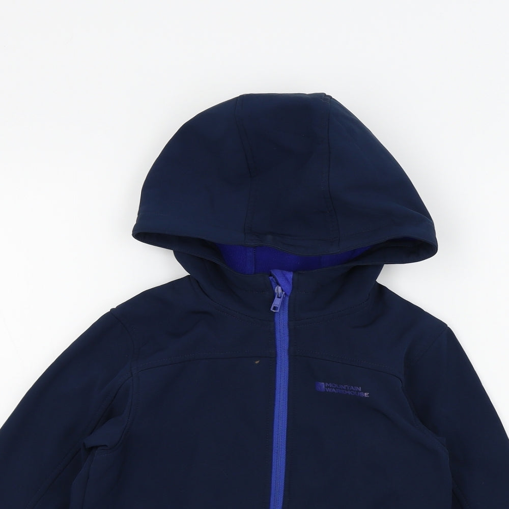 Mountain Wearhouse Boys Blue   Basic Jacket Jacket Size 7 Years