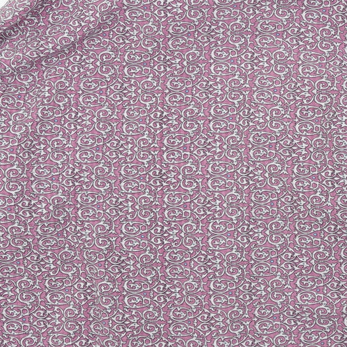 TUNG TAI Womens Purple Geometric  Jacket  Size 46
