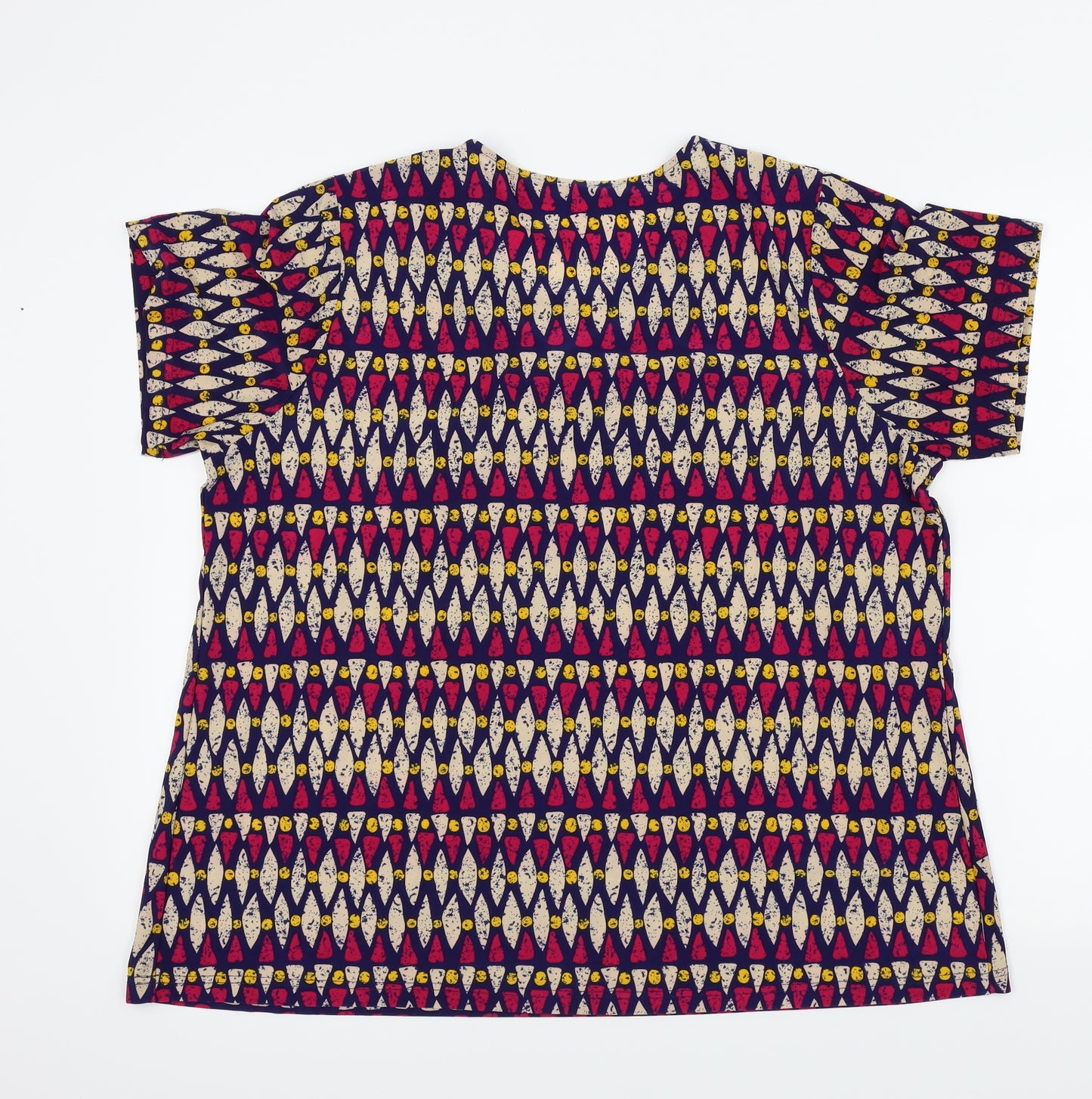 Preworn Womens Multicoloured   Basic T-Shirt Size XL