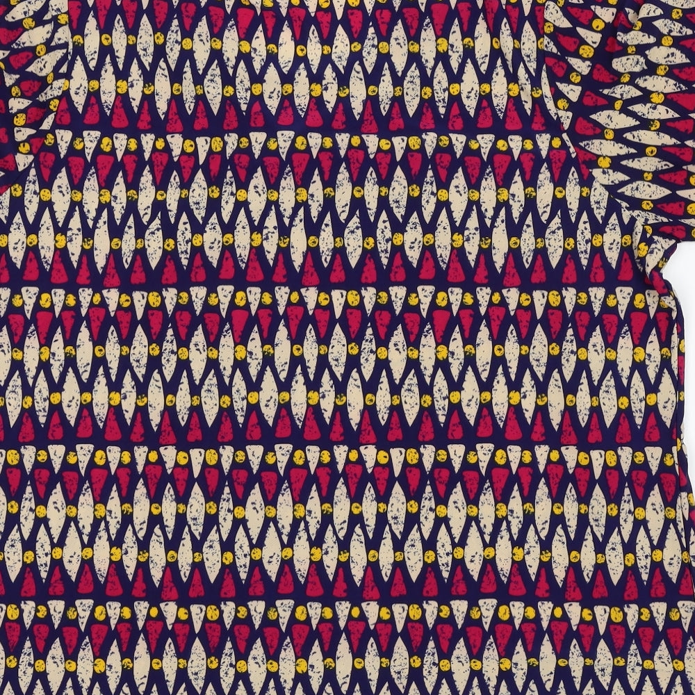 Preworn Womens Multicoloured   Basic T-Shirt Size XL