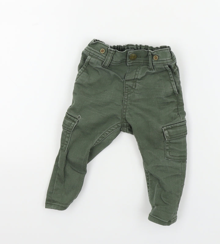 H&M Baby Green   Track Pants Jeans Size 6-9 Months