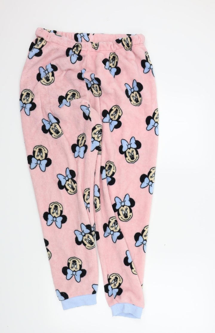 LOVE TO LOUNGE Girls Pink Colourblock Top Lounge Pants Size 10-11 Years