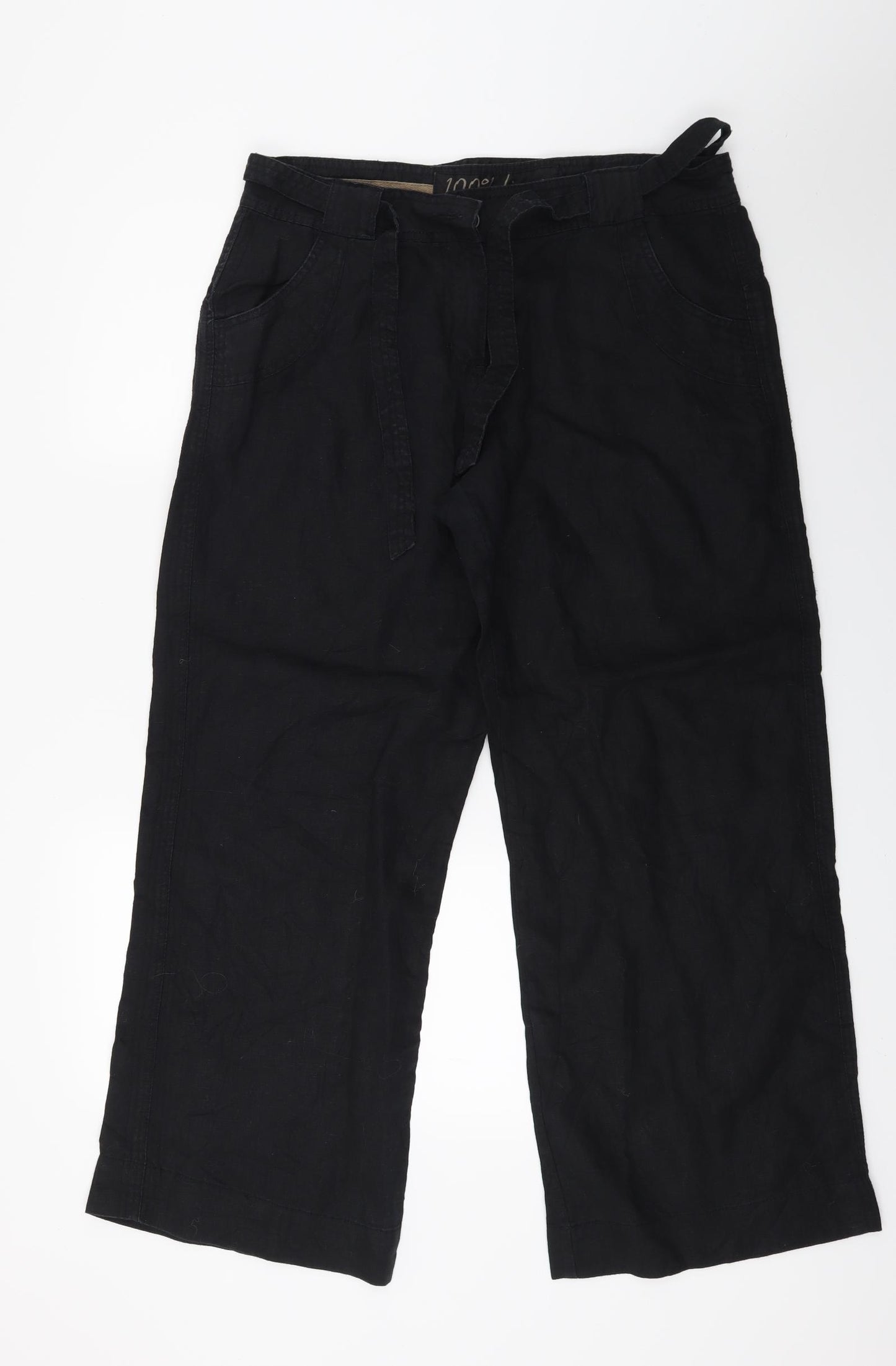 George Womens Black   Trousers  Size 14 L27 in