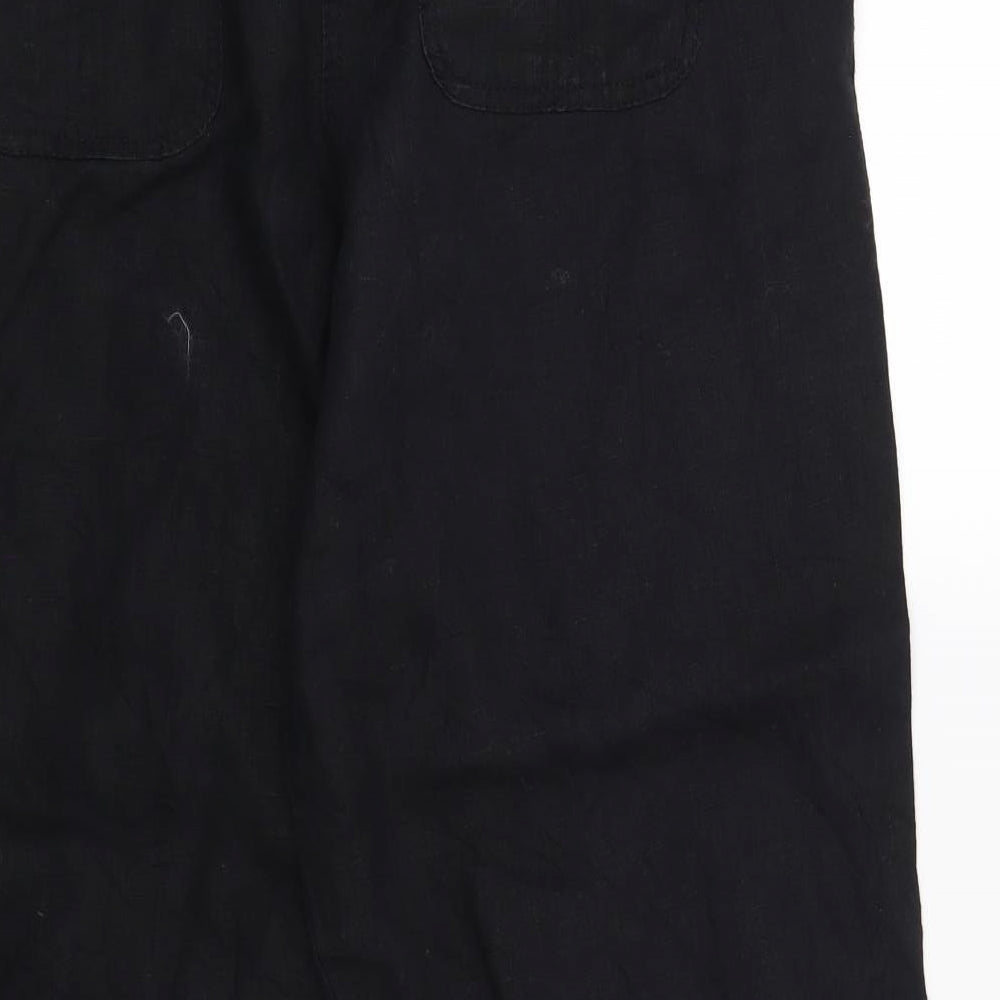 George Womens Black   Trousers  Size 14 L27 in