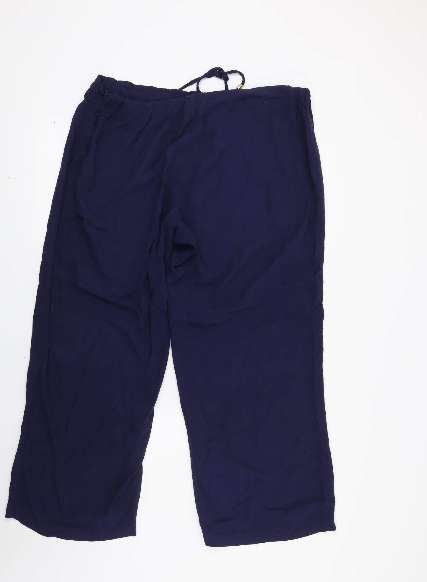 Marks and Spencer Womens Blue   Trousers  Size 20 L25 in