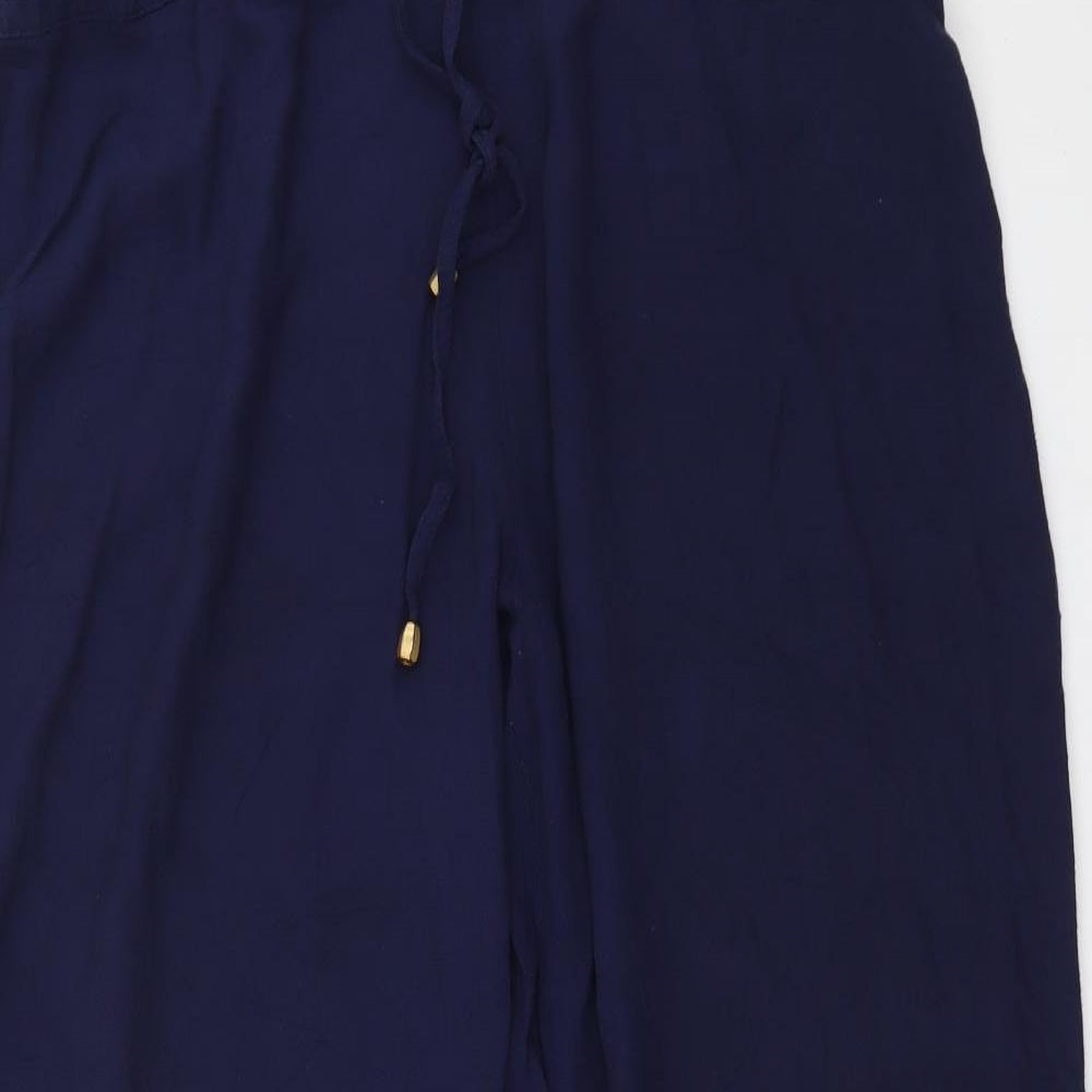 Marks and Spencer Womens Blue   Trousers  Size 20 L25 in