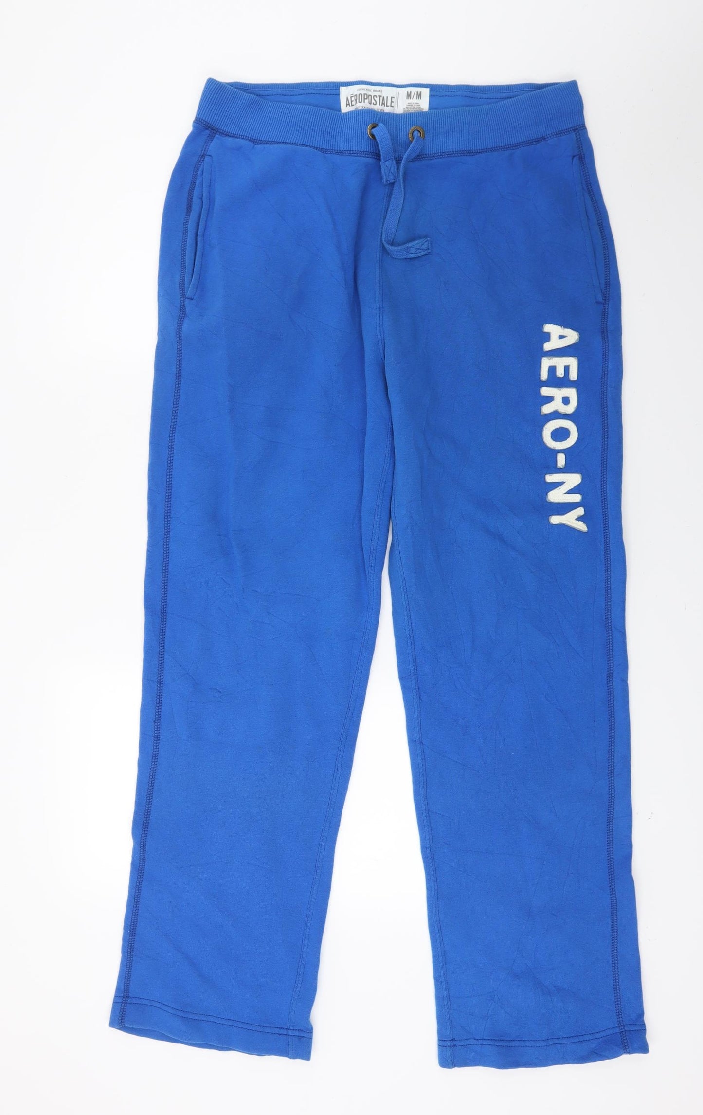 Aeropostale Mens Blue   Jogger Trousers Size M L28 in