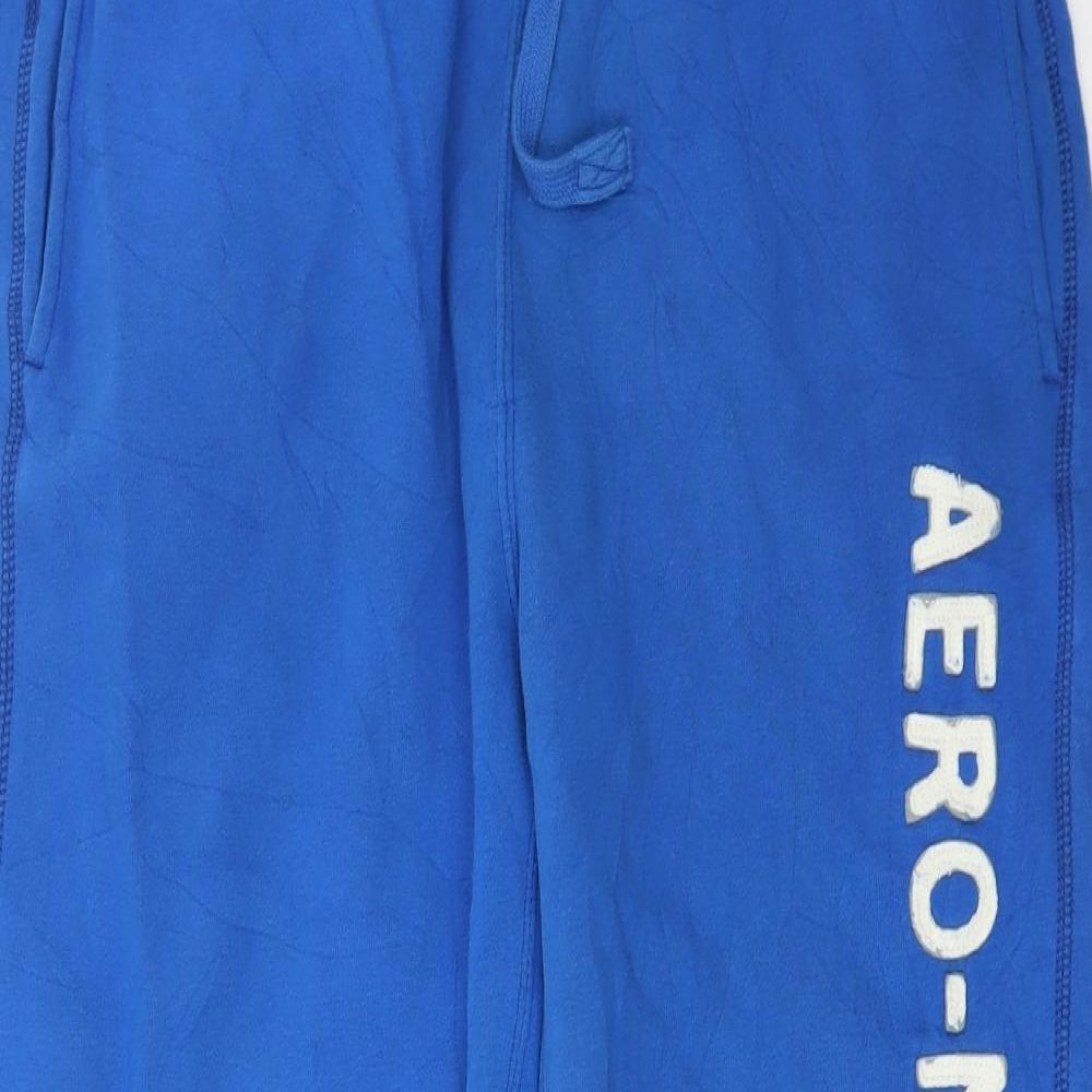 Aeropostale Mens Blue   Jogger Trousers Size M L28 in