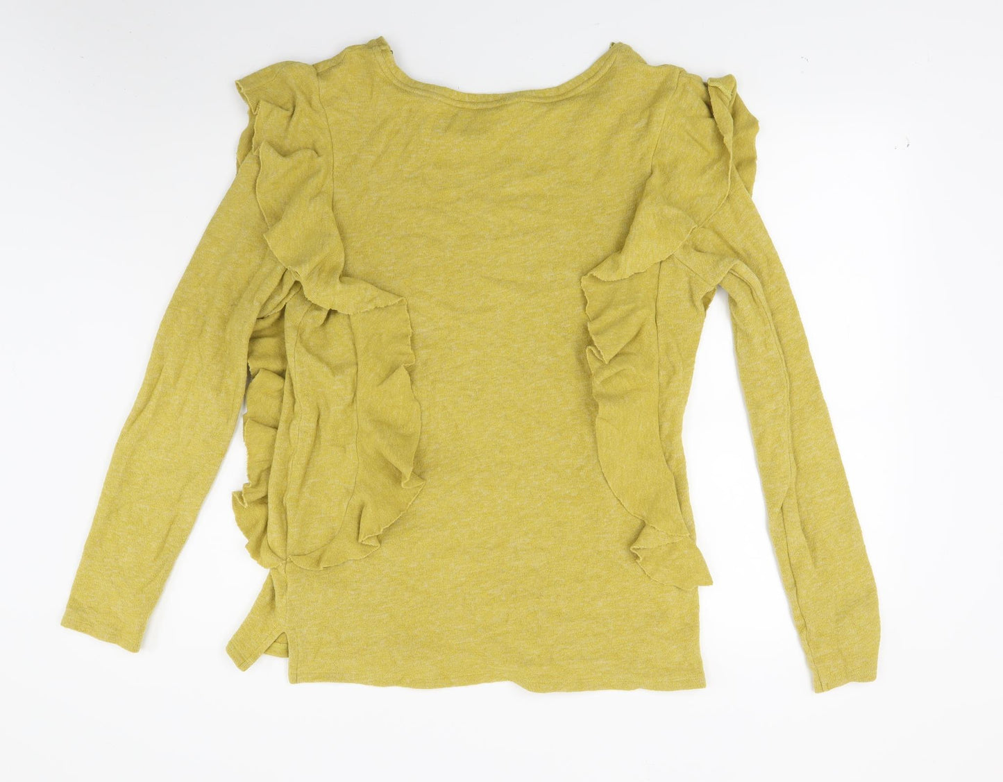 NEXT Womens Yellow   Tunic Sweatshirt Size 14