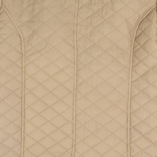 Nightingales Womens Brown   Quilted Coat Size 16