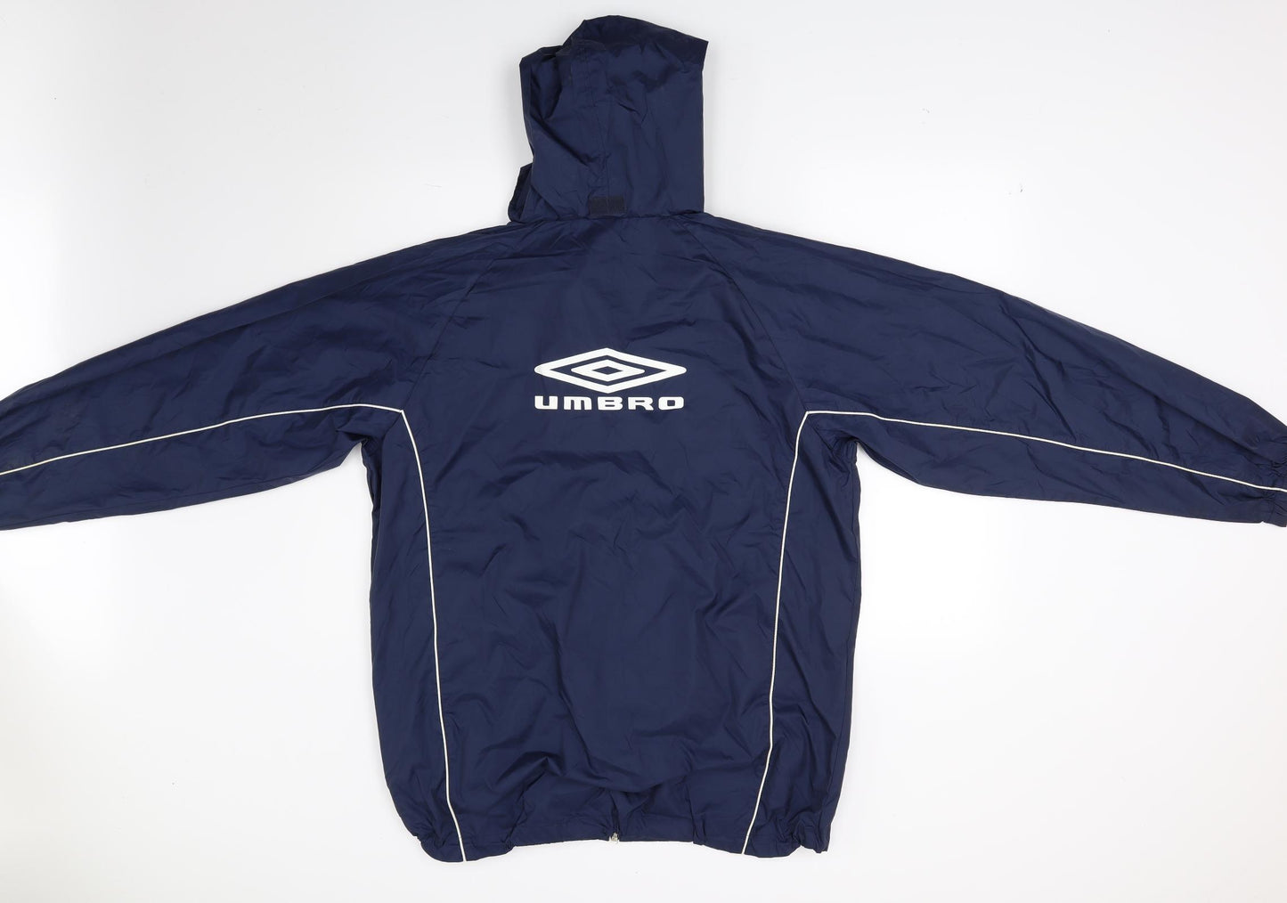 Umbro Mens Blue   Anorak Coat Size M