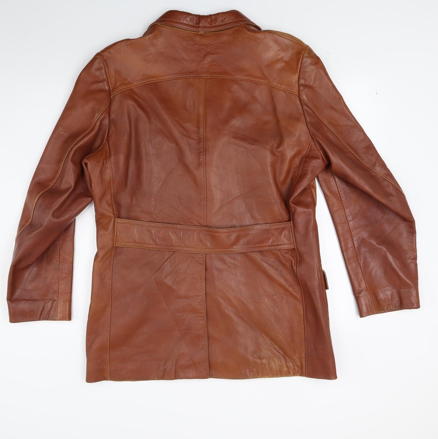 Flainwood of Nottingham Mens Brown   Overcoat Coat Size 42