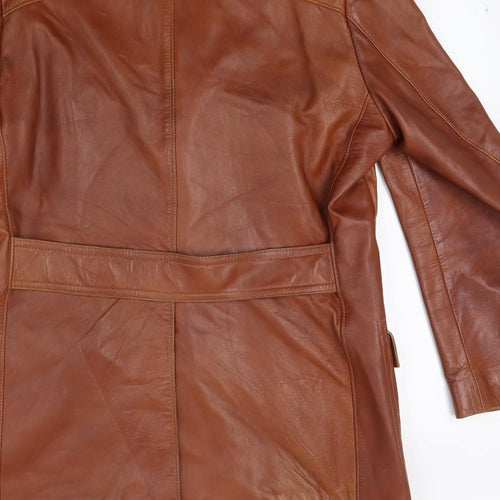 Flainwood of Nottingham Mens Brown   Overcoat Coat Size 42