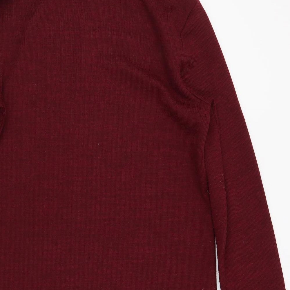 Primark Womens Red  Knit Jumper Dress  Size 8