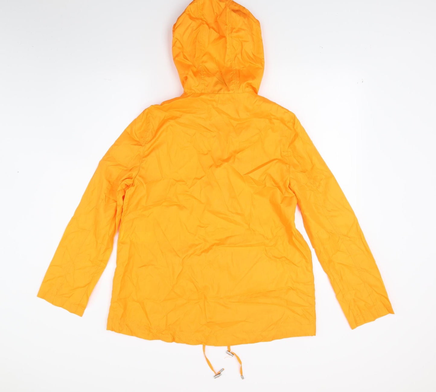 New Look Womens Orange   Windbreaker Coat Size 10  - Light Weight