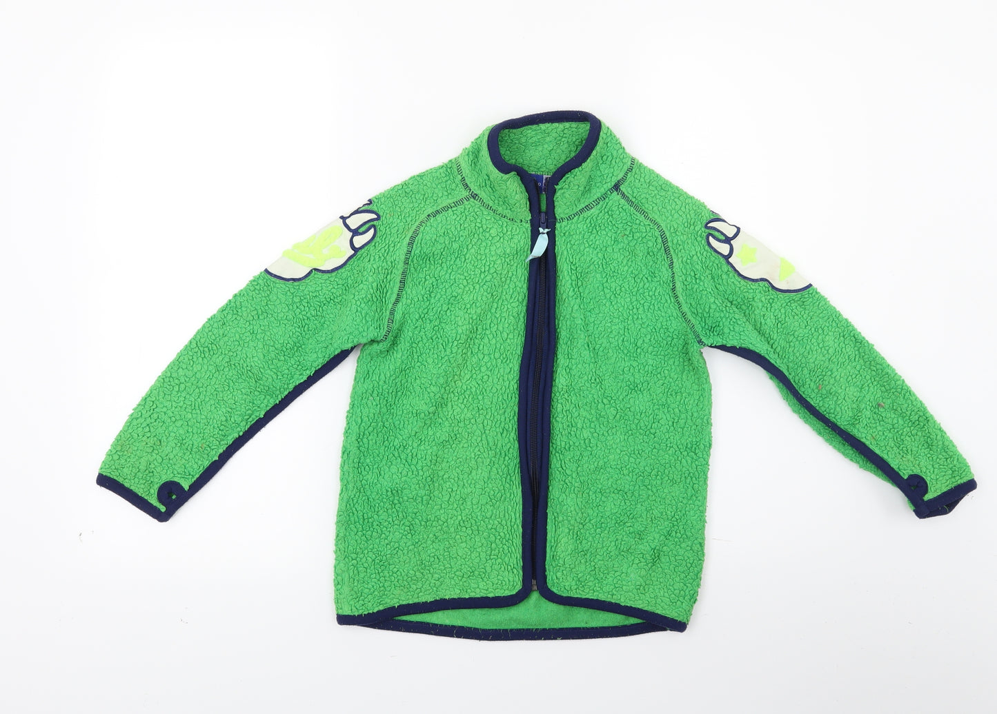 molo Boys Green  Fleece Jacket Coat Size 8-9 Years
