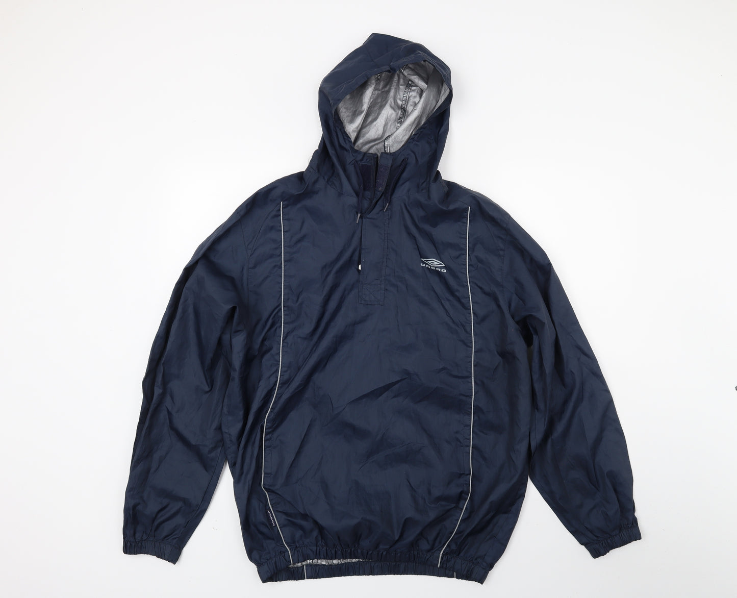 Umbro Mens Blue   Anorak Coat Size M