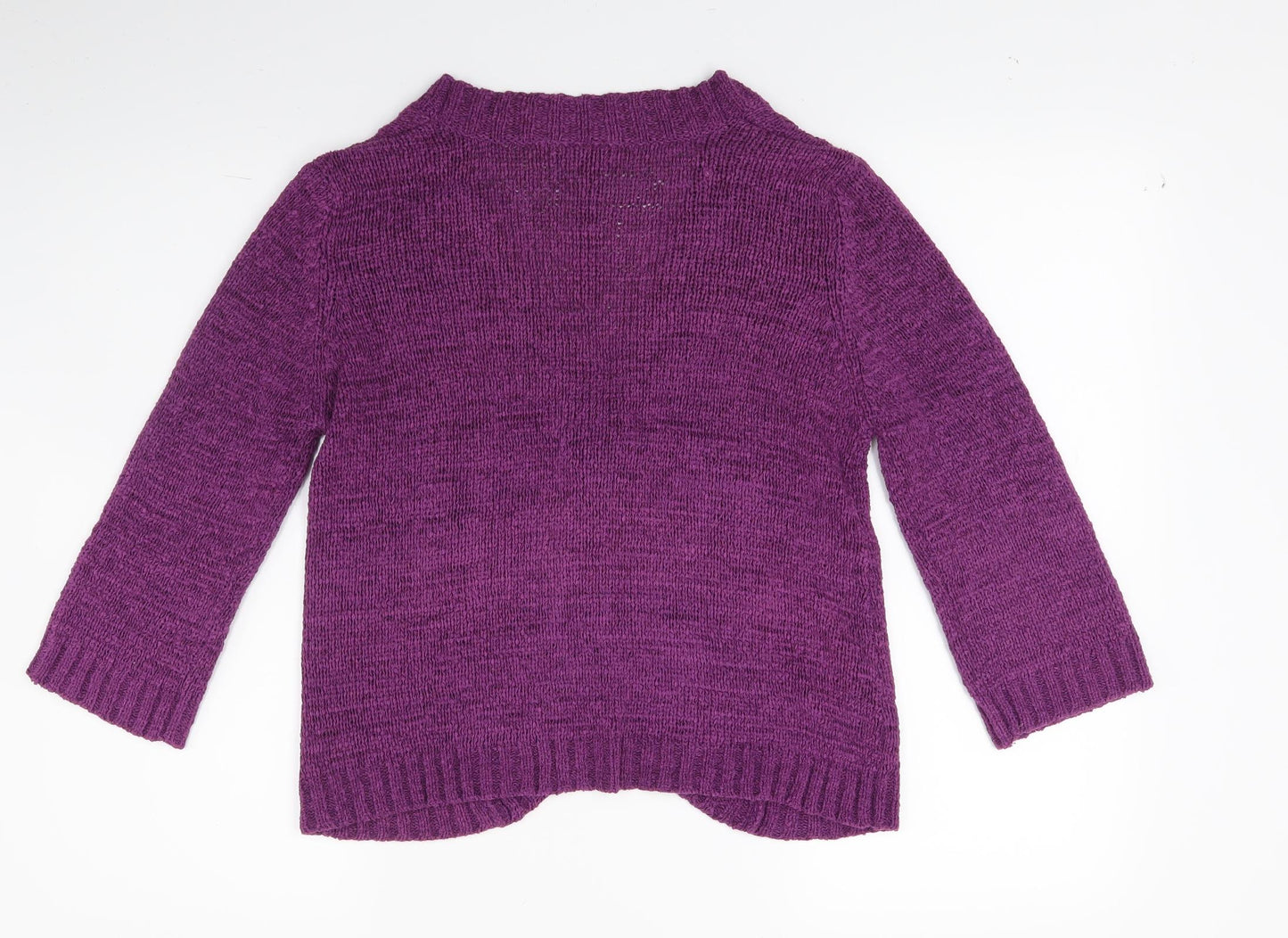 Evie Womens Purple   Cardigan Jumper Size 16