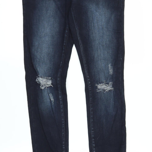 C&A Womens Blue  Denim Skinny Jeans Size 8 L29 in