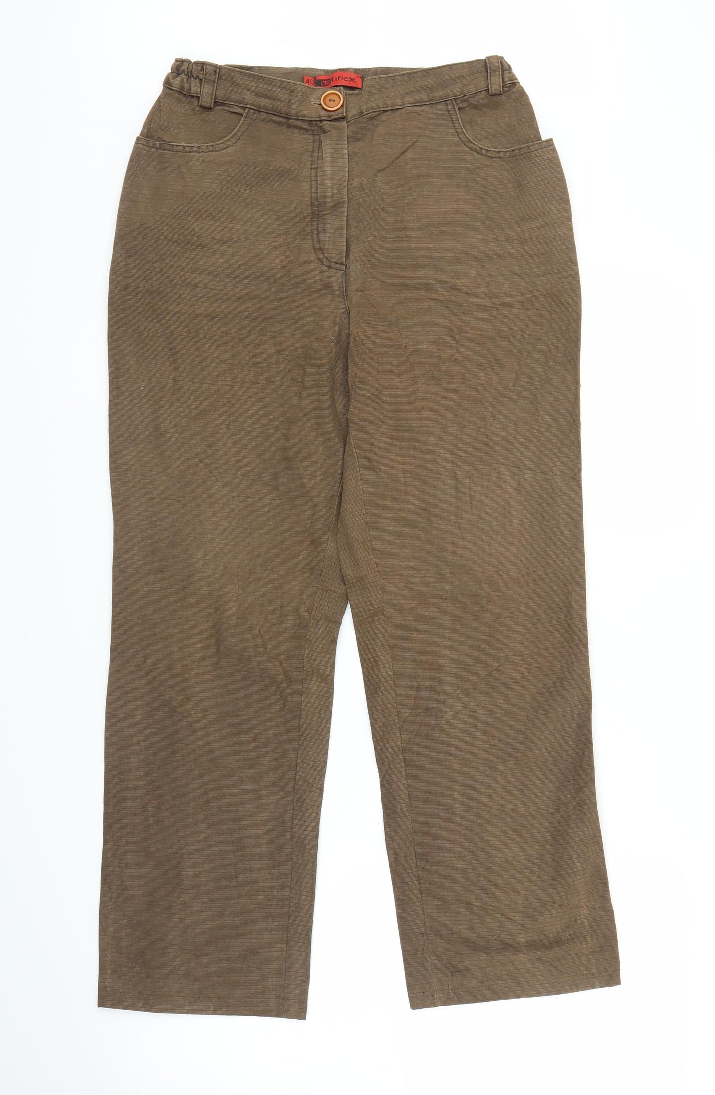 Astinex Womens Brown   Carpenter Trousers Size 12 L26 in