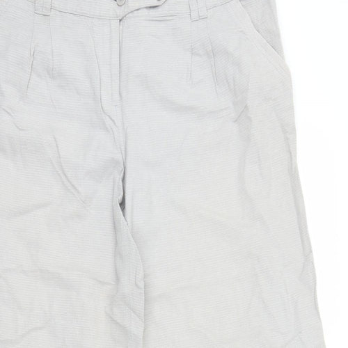 Poetry Womens Grey   Capri Trousers Size 16 L27 in