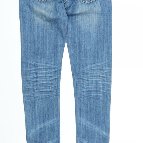 Cindy H Womens Blue  Denim Skinny Jeans Size 6 L30 in
