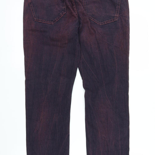 Closure Mens Purple  Denim Straight Jeans Size 30 in L26 in