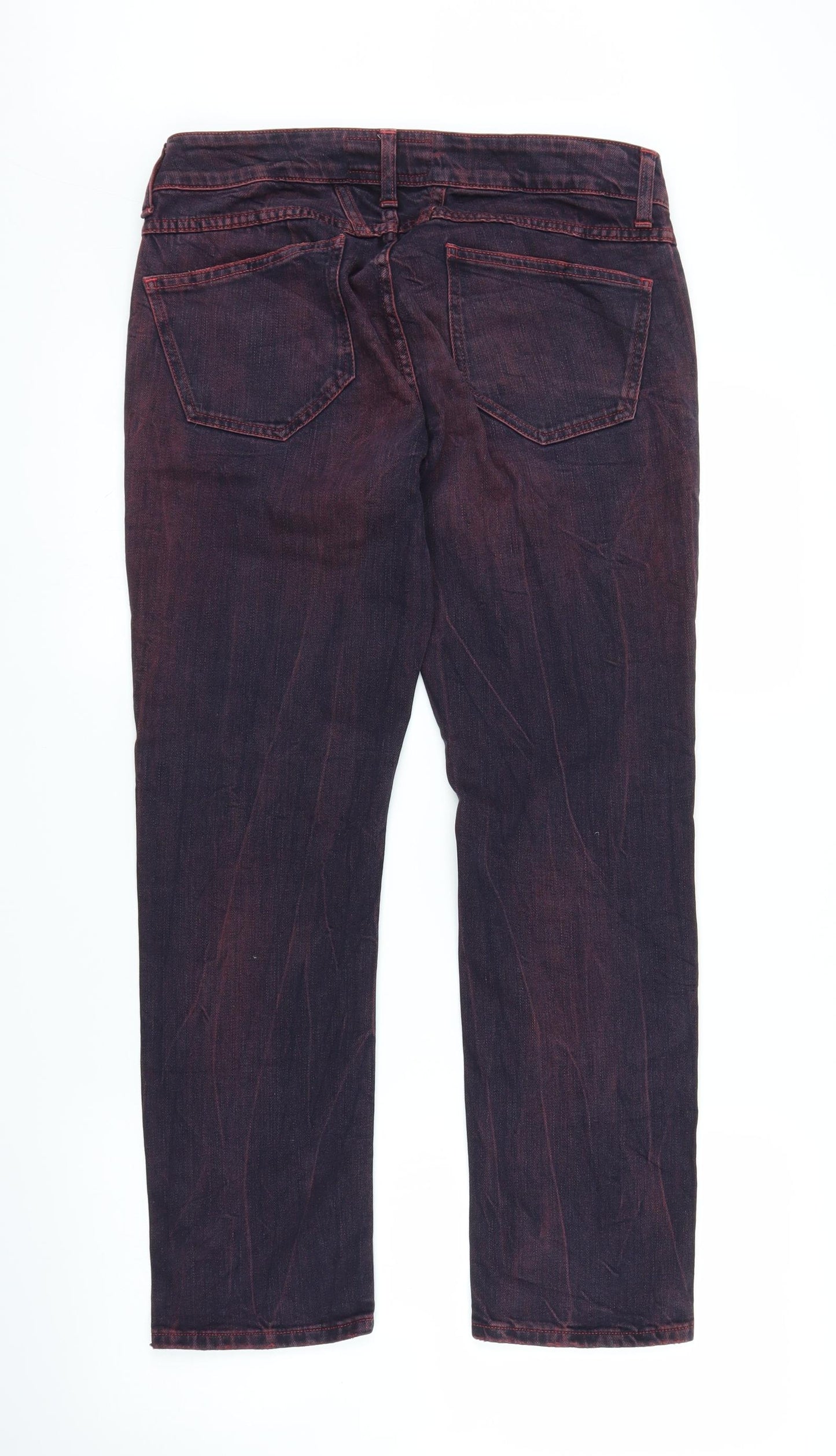 Closure Mens Purple  Denim Straight Jeans Size 30 in L26 in