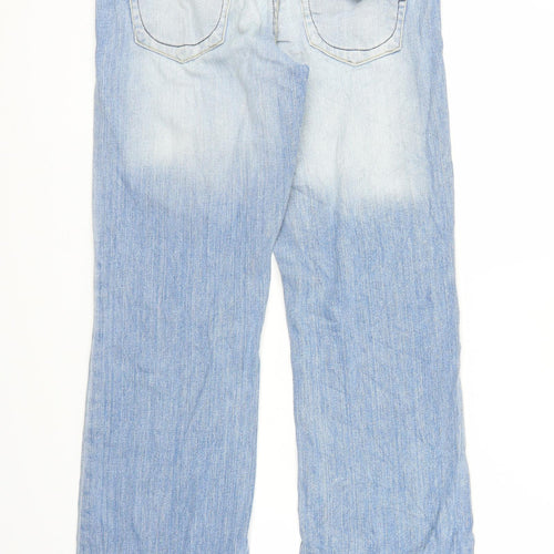 H&M Girls Blue  Denim Bootcut Jeans Size 12-13 Years