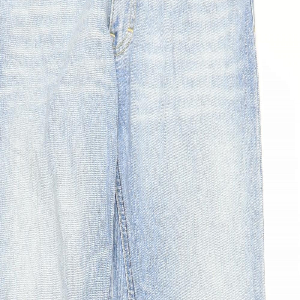 H&M Girls Blue  Denim Bootcut Jeans Size 12-13 Years