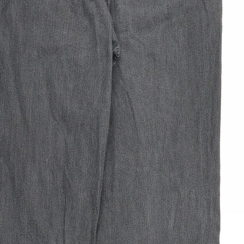 Missmatch Womens Grey  Denim Straight Jeans Size 10 L28 in