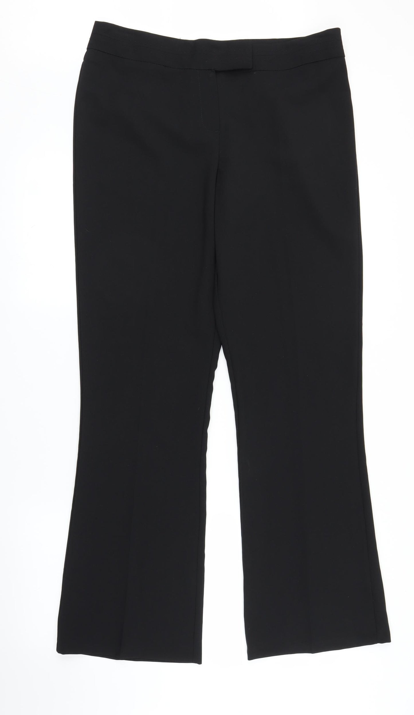 George Womens Black   Trousers  Size 14 L32 in