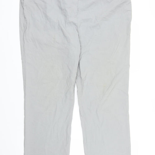Stehmann Womens Grey   Capri Trousers Size XL L27 in