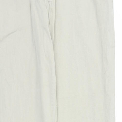 Mangunn Womens Beige   Carpenter Trousers Size 10 L30 in