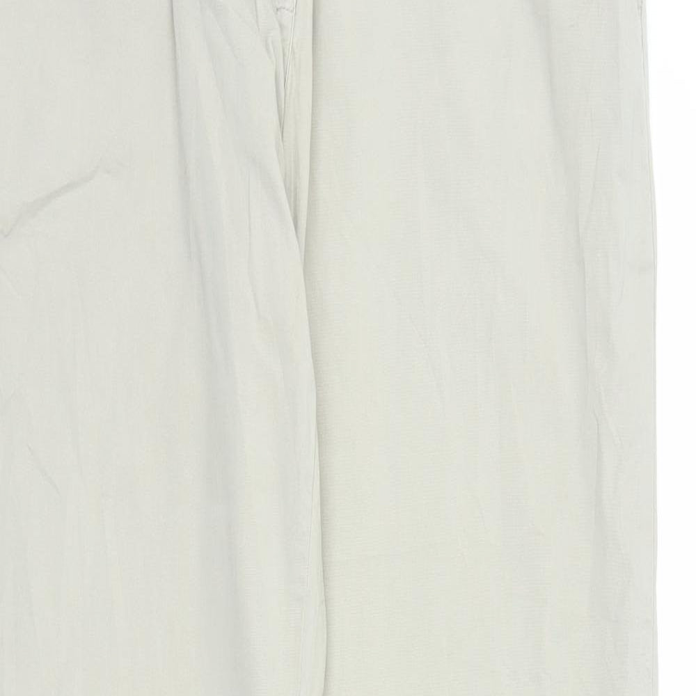 Mangunn Womens Beige   Carpenter Trousers Size 10 L30 in