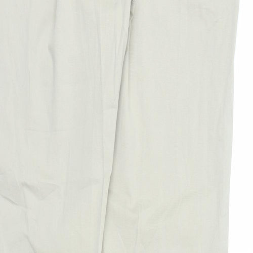 Mangunn Womens Beige   Carpenter Trousers Size 10 L30 in