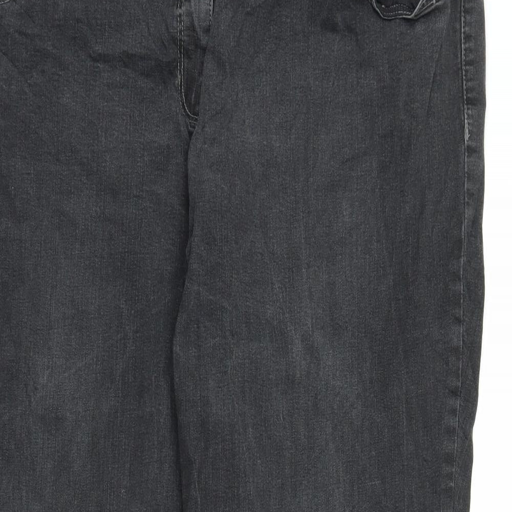 C&A Womens Black  Denim Skinny Jeans Size 22 L27 in