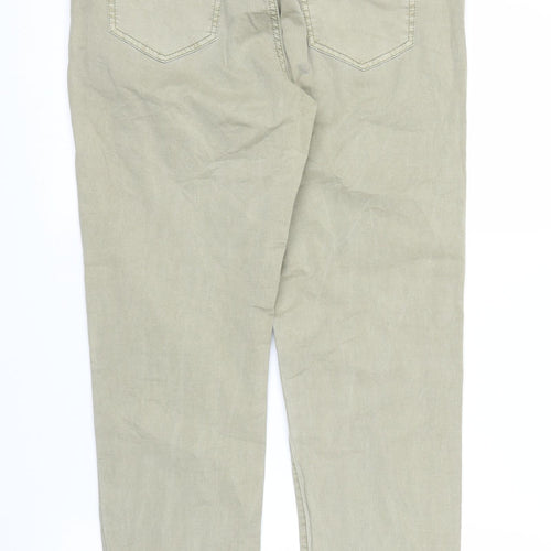 Espirit Womens Beige   Carpenter Trousers Size 10 L25 in