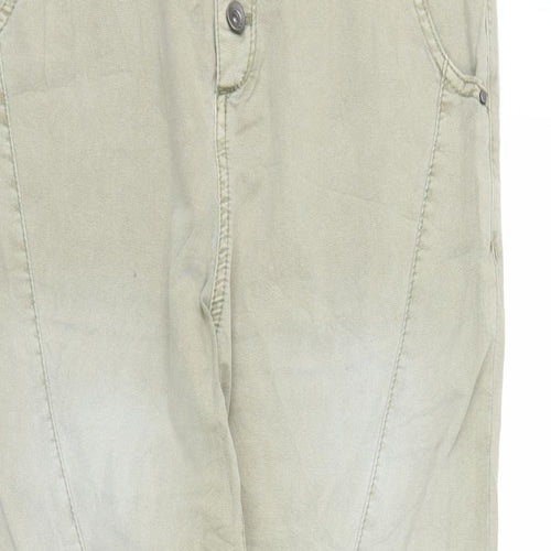 Espirit Womens Beige   Carpenter Trousers Size 10 L25 in