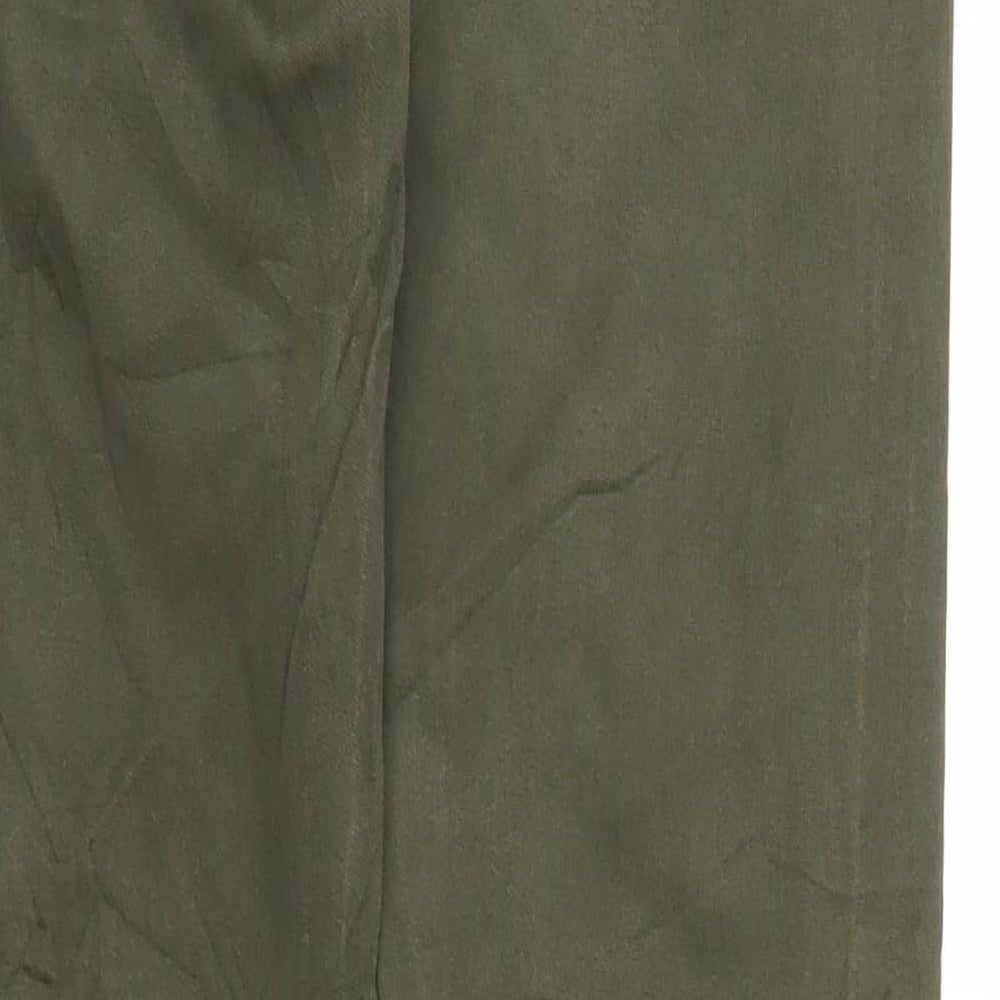 Bershka Womens Green  Denim Skinny Jeans Size 8 L28 in