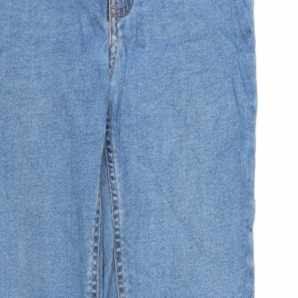 Preworn Womens Blue  Denim Jegging Jeans Size 6 L25 in