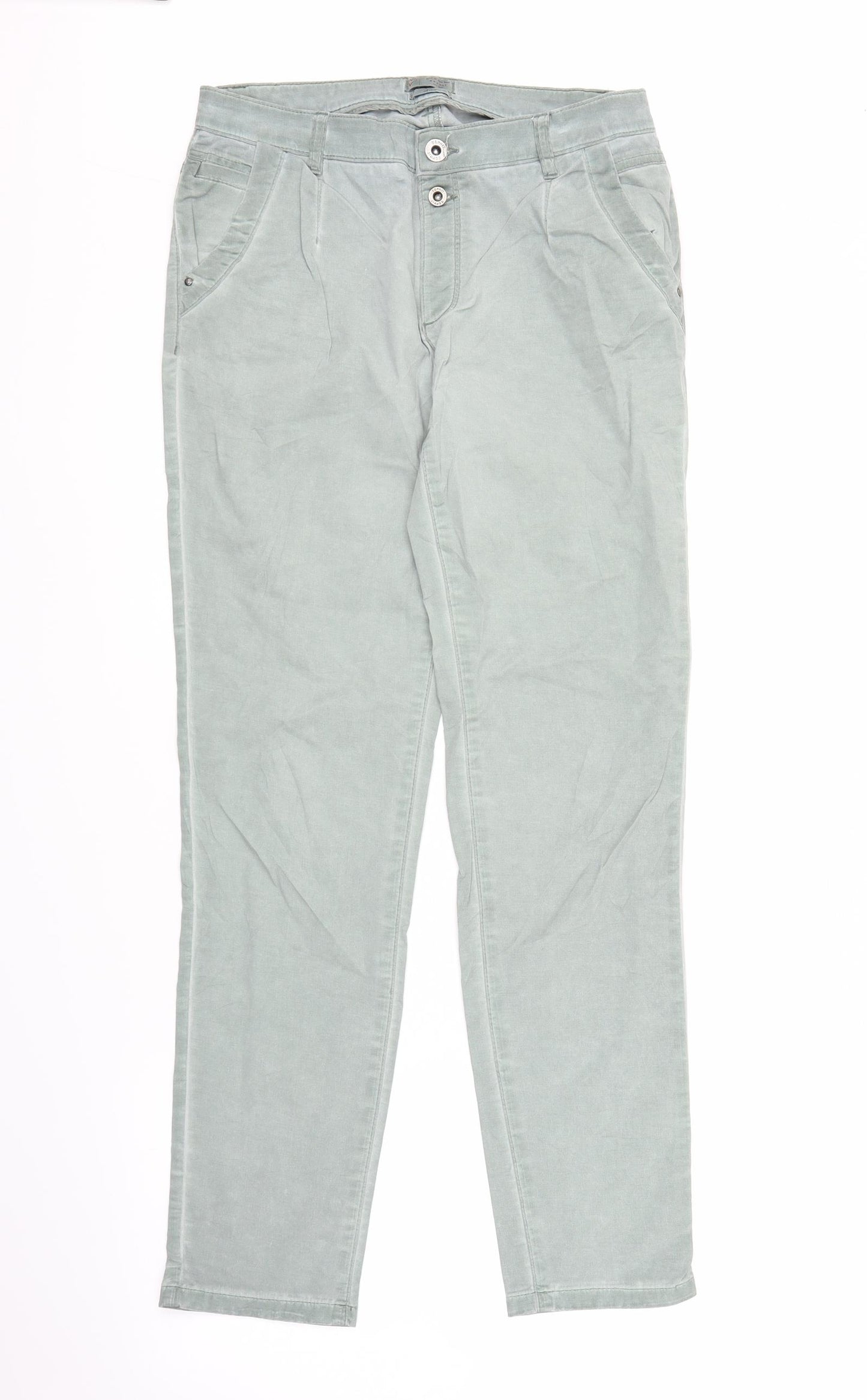 Espirit Womens Green   Chino Trousers Size S L28 in