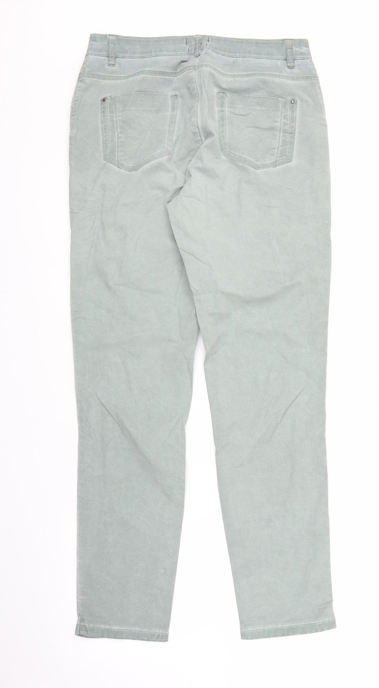 Espirit Womens Green   Chino Trousers Size S L28 in