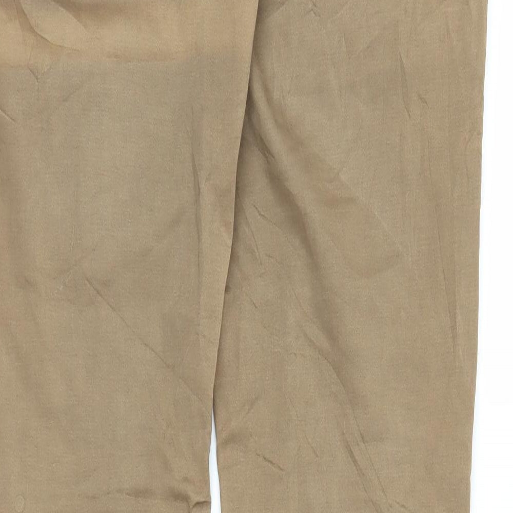 Bueno Vista Womens Brown   Chino Trousers Size M L30.5 in